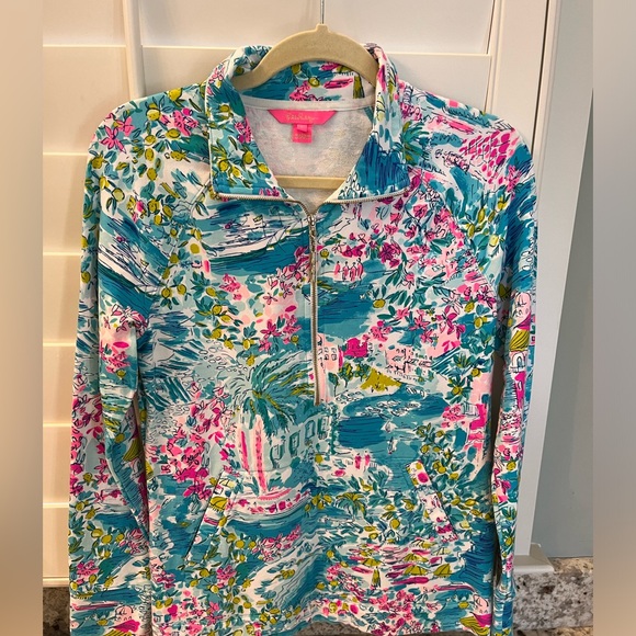 Lilly Pulitzer skipper popover in Postcards From Positano - Picture 1 of 8